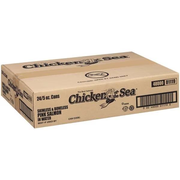 Chicken Of The Sea Skinless/Boneless Pink Salmon 5 oz., PK24, Chicken Of The Sea, Mfr#: 00048000011190